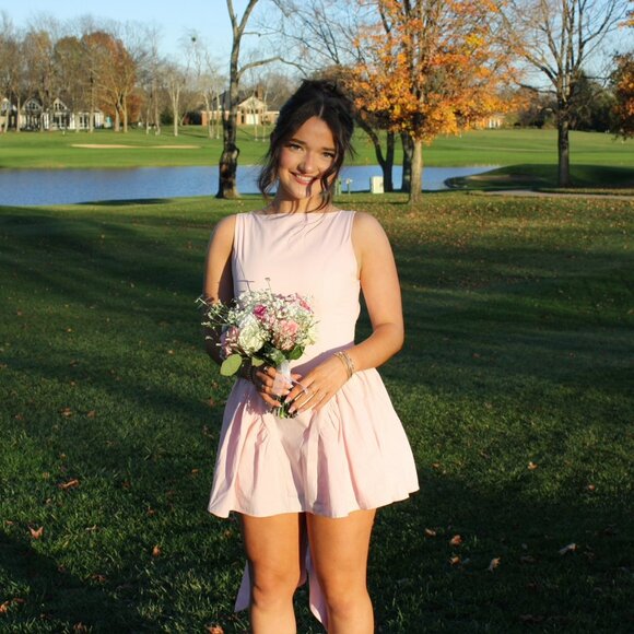 Peppermayo Exclusive - Invited Mini Dress - Pink - Picture 8 of 9